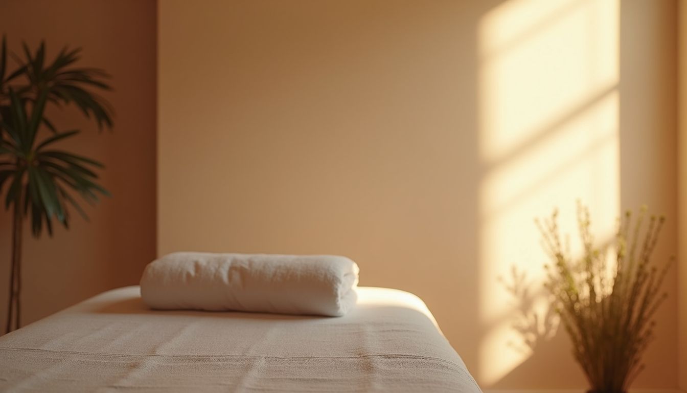 Registered massage therapist performing deep tissue massage in Calgary